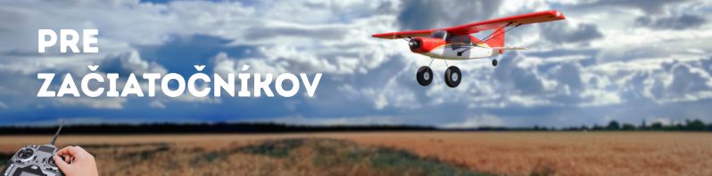 RC Lietadlá PRE ZAČIATOČNÍKOV kategoria